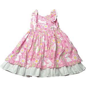 Eleanor Rose Adalyn Dress Girls Size 4-5 Bunny Butterfly